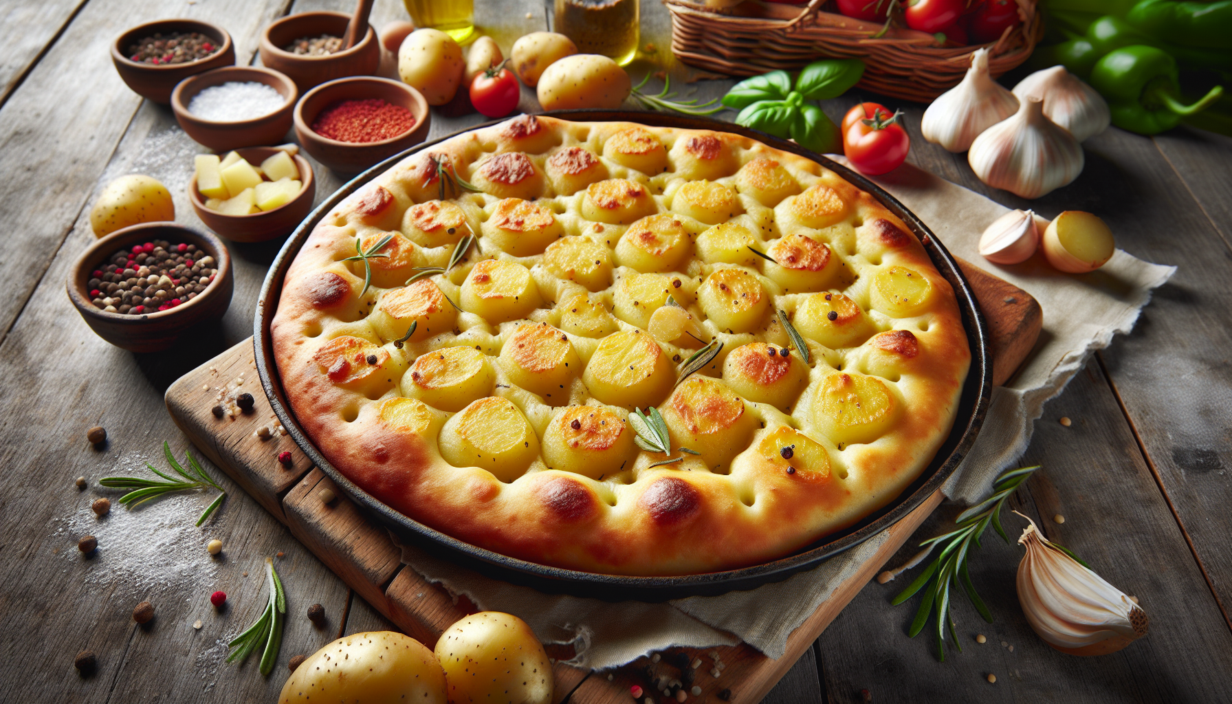 focaccia con patate